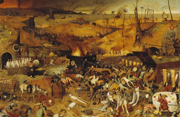 Ilustración de la crisis del siglo XIV