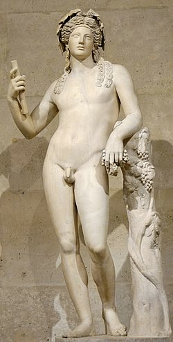 Imagen dios griego Dionisio