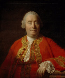 Retrato de David Hume.