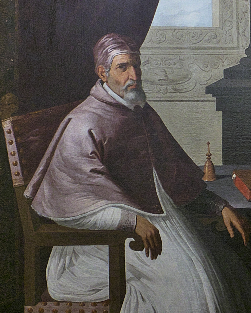 Retrato del papa Urbano II realizado por el artista español Francisco de Zurbarán. Este pontífice convocó a la Primera Cruzada en 1095.