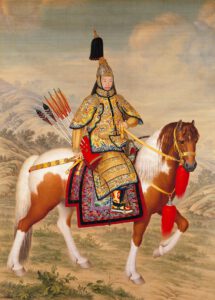 imagen del emperador Qianlong