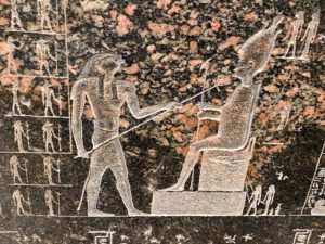 Imagen del arte egipcio.