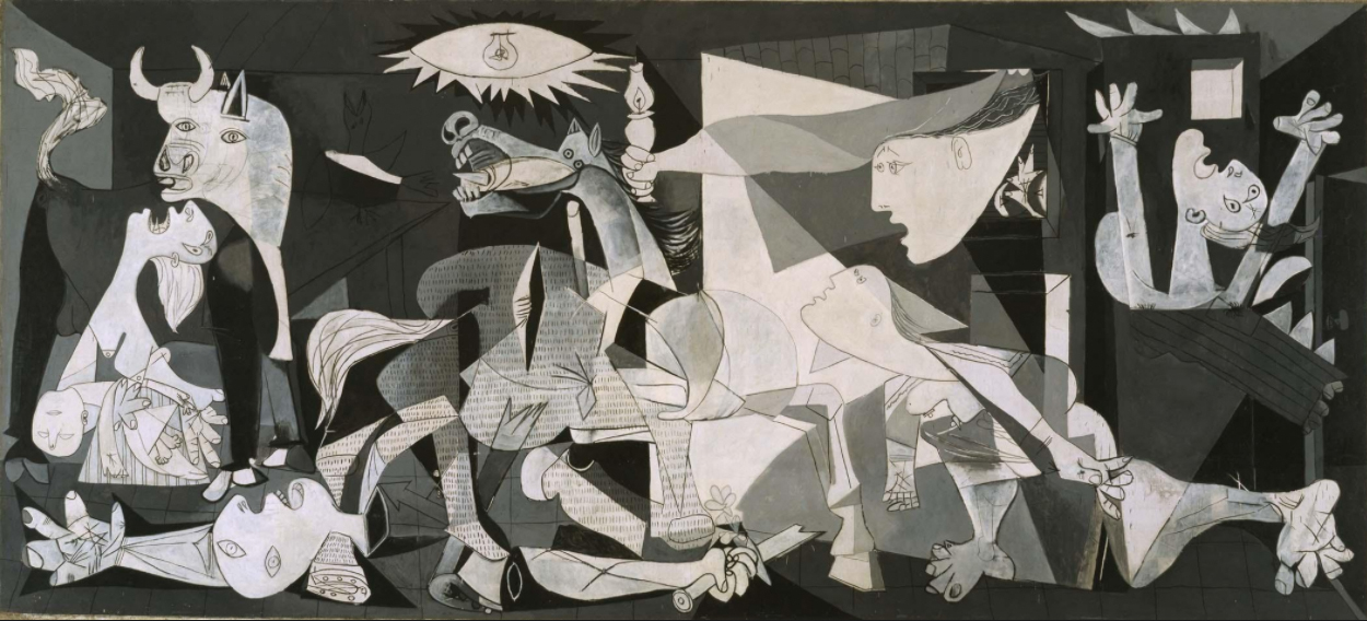 Imagen del cuadro Guernica.