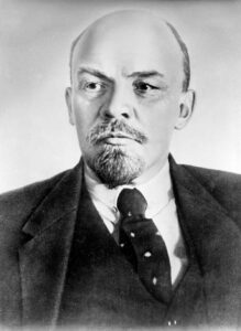 Retrato de Lenin.