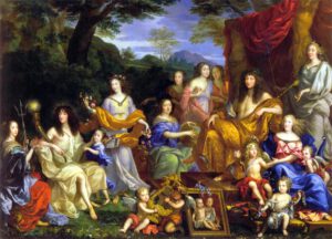 familia de Luis XIV